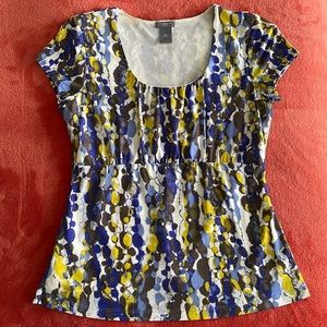 Ann Taylor Petites Short Sleeve Blouse Size MP